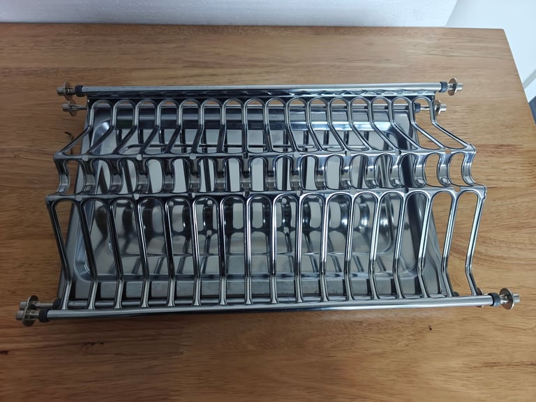 image for Emuca - Stainless Steel Dish Drying Rack