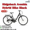 Ridgeback Avenida Hybrid Bike Black  