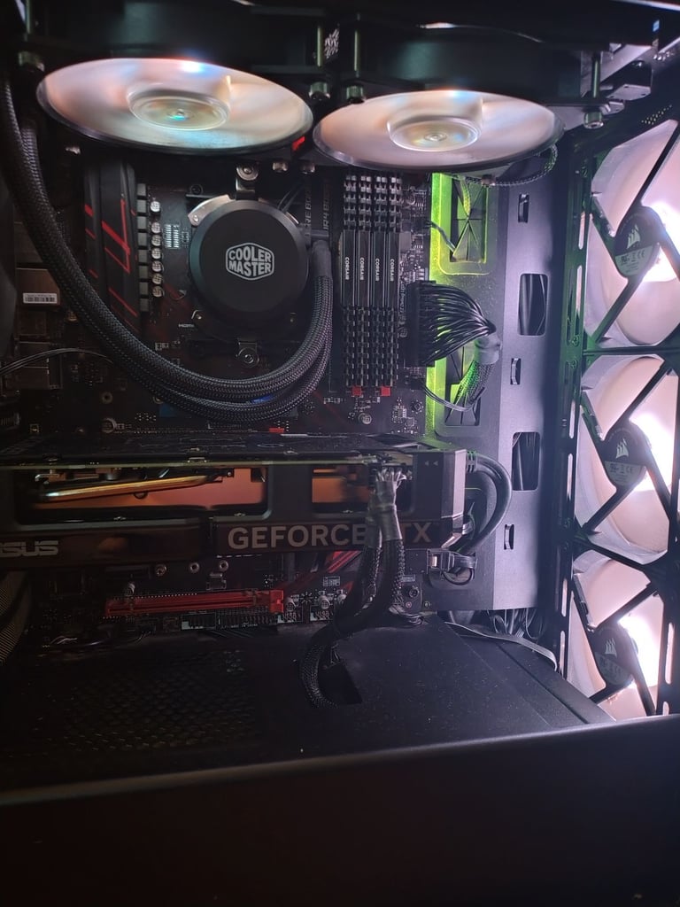 Gaming PC - Ryzen 5800X, 32GB DDR4, RTX 4060 Ti 16GB, 2.5TB