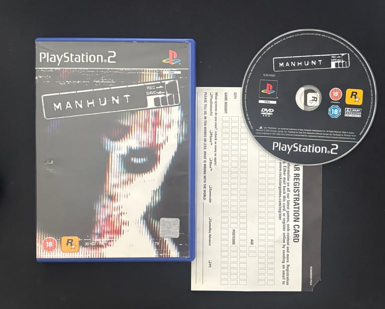image for Manhunt | PlayStation 2  | good condition | Tested & Playable, Quick Dispatch