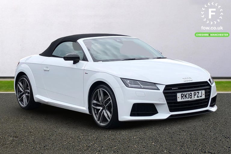 2018 Audi TT 2.0T FSI Quattro Black Edition 2dr S Tronic Convertible PETROL Automatic