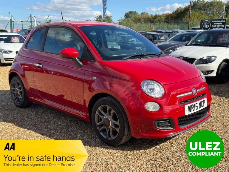 2015 Fiat 500 1.2 S Hatchback 3dr Petrol Manual Euro 6 (s/s) (69 bhp) Hatchback Petrol Manual
