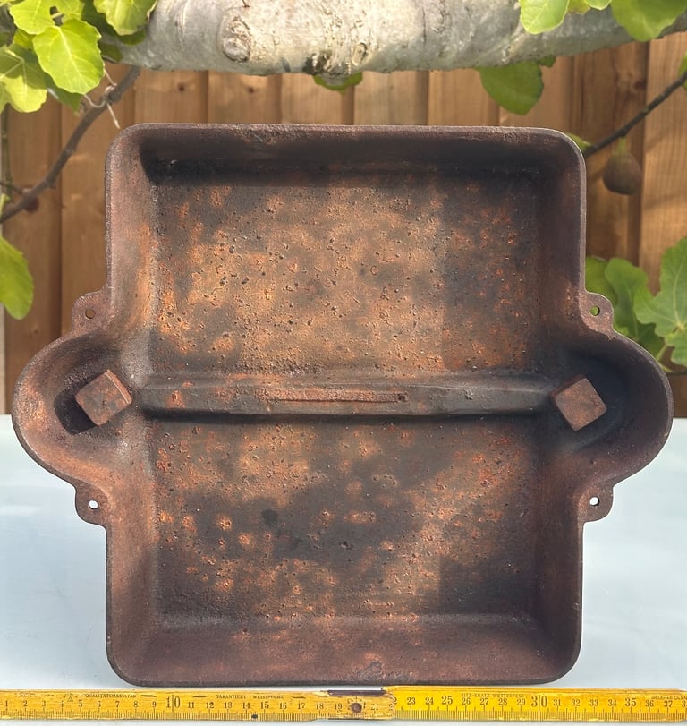 ANTIQUE FRENCH CAST IRON BOOK PRESS, NOTAIRE COPY BINDING PRESS - L CREPIN DOUAI, 1900s - WILL POST!