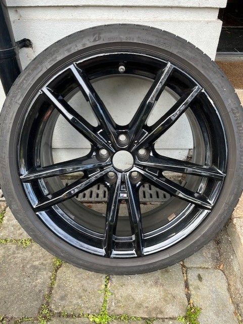 BMW 19inch 791 M Sport Double Spoke Jet Black Light Alloy Wheels