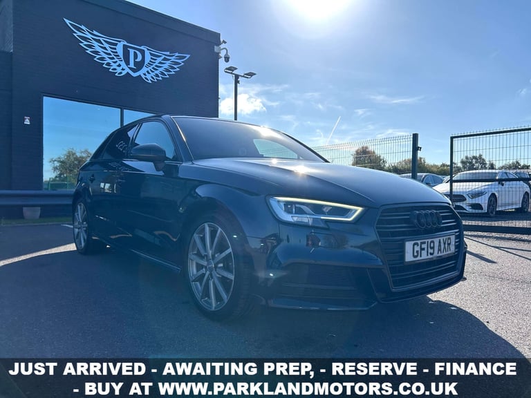 2019 Audi A3 1.5 TFSI CoD 35 Black Edition Sportback 5dr Petrol S Tronic Euro 6 (s/s) (1 Hatchbac...