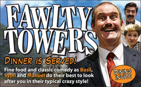 FAWLTY TOWERS COMEDY DINNER SHOW