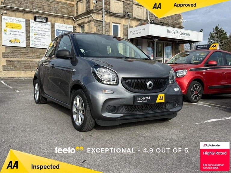 2018 smart forfour 1.0 Passion Euro 6 (s/s) 5dr HATCHBACK Petrol Manual