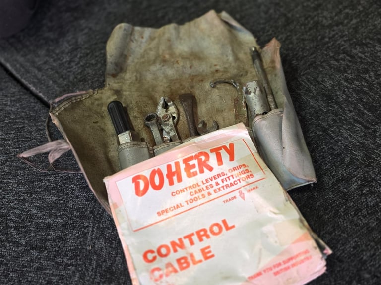 1969 BSA THUNDERBOLT 650 GARRARD WATSONIAN SIDECAR BARN FIND