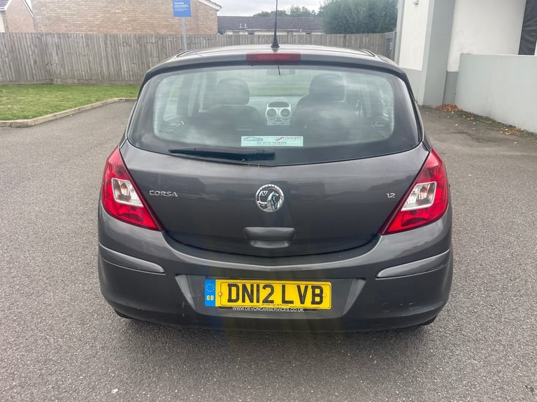 VAUXHALL CORSA EXCLUSIVE A/C,1.2 LTR,2012,MOT 12 MONTH,ULEZ FREE ,SERVICE HISTORY,DRIVE GREAT
