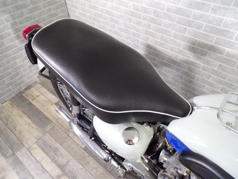 1959 TRIUMPH T120 BONNEVILLE Royal Blue Pearl Grey Fully Restored Rare Exclus...