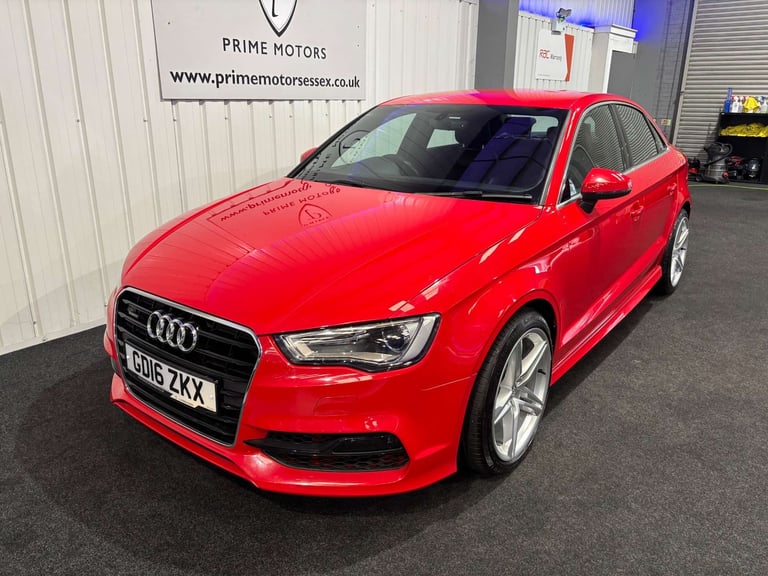 2016 Audi A3 2.0 A3 S Line Nav TDI Quattro Semi-Auto 4WD 4dr Saloon Diesel Automatic
