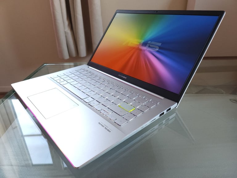 ❤️ ASUS VivoBook S14 i5-10210 8GB RAM 256GB SDD LED NumberPad Harman Kardon Pearlescent White Laptop