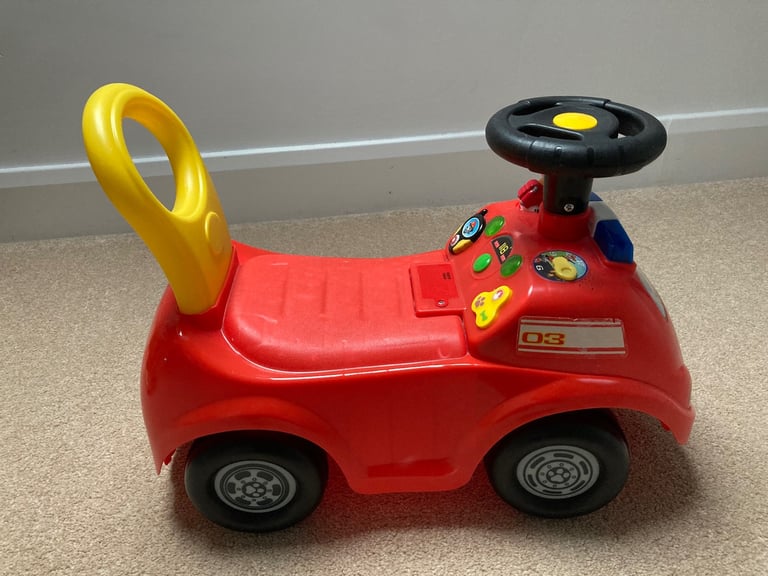 image for Paw Patrol - Marshall Fire Truck with Light and Sound Ride On Walker Toy