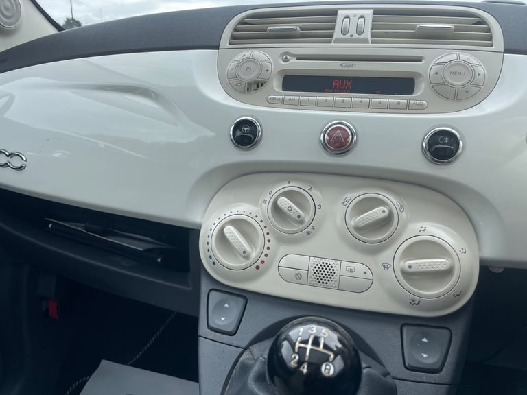 FIAT 500 1.3 M/JET SPORT 59 REG WHITE 3 DOOR MOT APRIL 17TH 2026 TAX £20 LOW INSURANCE 60+MPG