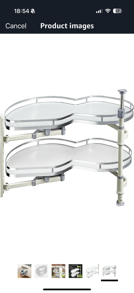 image for Left hand kitchen storage-swing pull