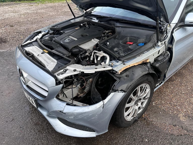 2018 67 REG MERCEDES C CLASS C200 2.0 PETROL DAMAGED REPAIRABLE SALVAGE