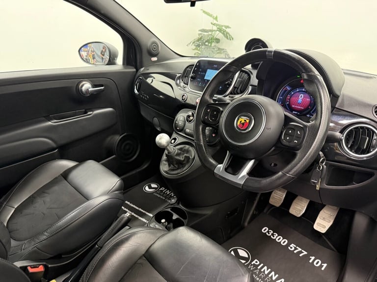 2021 Abarth 595 1.4 T-Jet 165 SCORPIONEORO 3dr  - 38000 MILES - SAT NAV HATCHBACK Petrol Manual