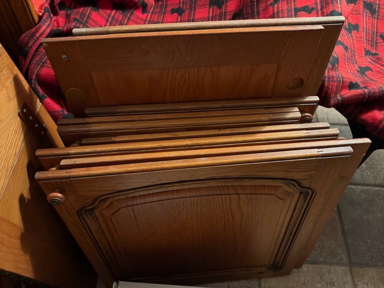 Solid wood kitchen cupboard doors