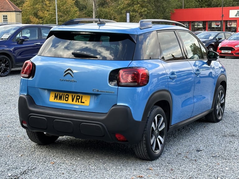 2018 Citroen C3 AirCross 1.2 PureTech Petrol Manual Feel 5 Door Hatchback Blue.