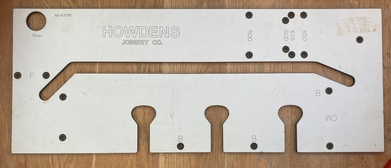 image for Howdens Worktop Router Jig Tool Jig Tool 66-43795