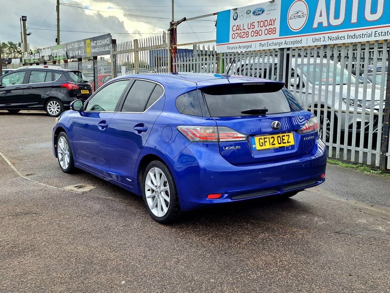 2012 Lexus CT 200h 1.8 SE-L 5dr CVT Auto HATCHBACK Petrol/Electric Hybrid Automatic