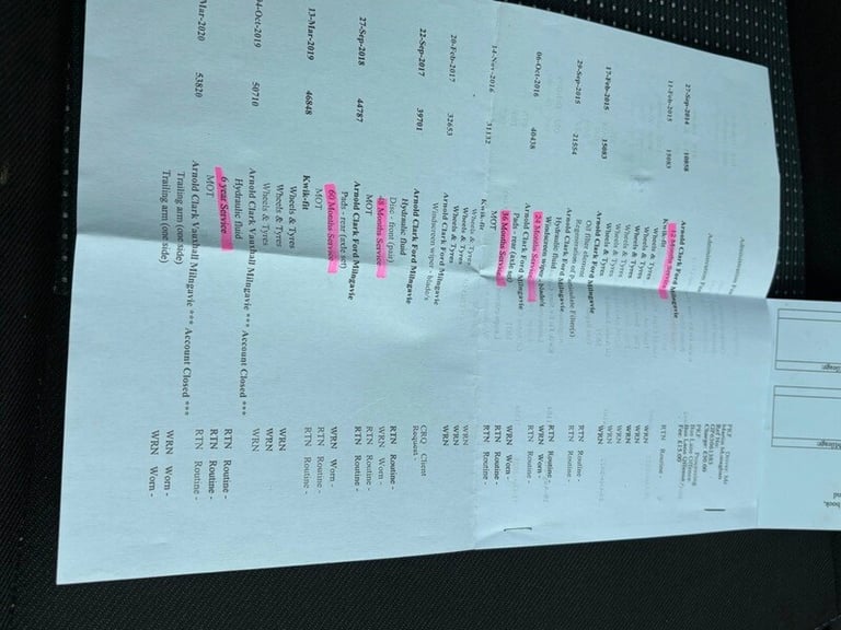 Ford Galaxy ZETEC TDCI 7 SEATER 94k COMPREHENSIVE HISTORY