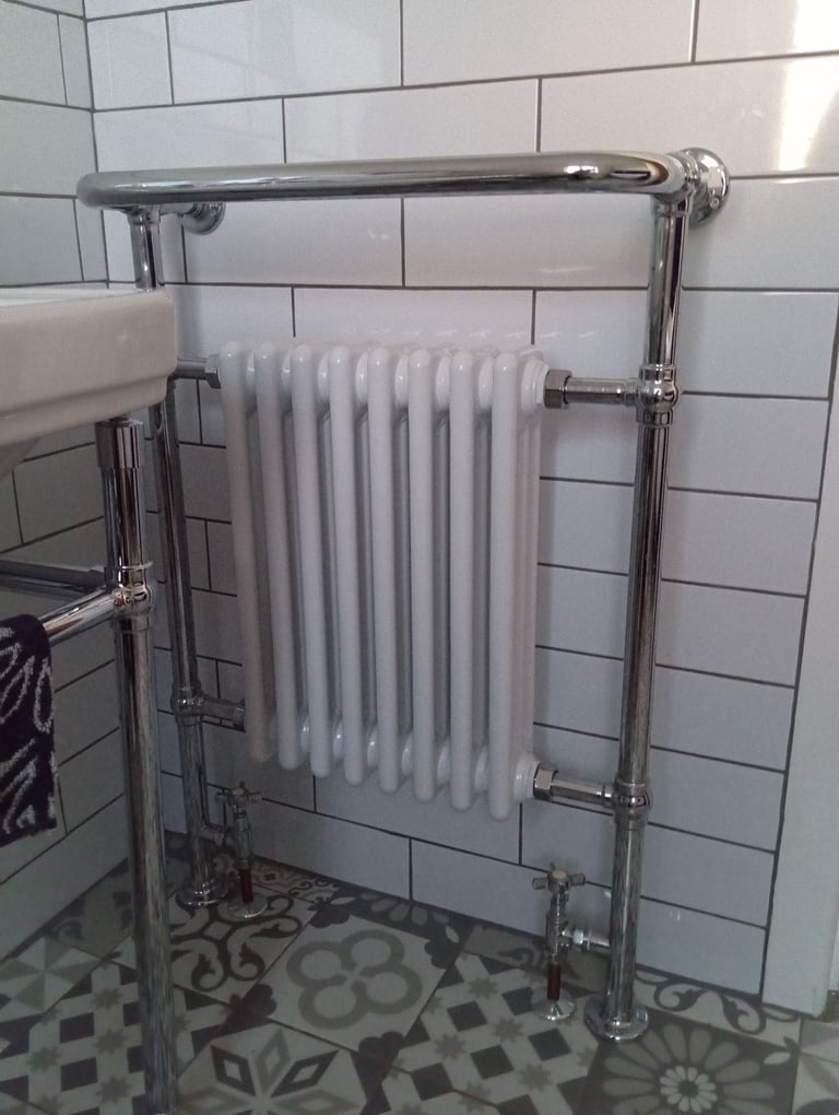 Bathroom radiator by Victoria Plumbing 