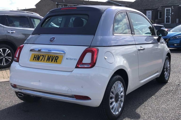 2021 Fiat 500 1.0 Mild Hybrid Dolcevita [Part Leather] 2dr CONVERTIBLE PETROL Manual