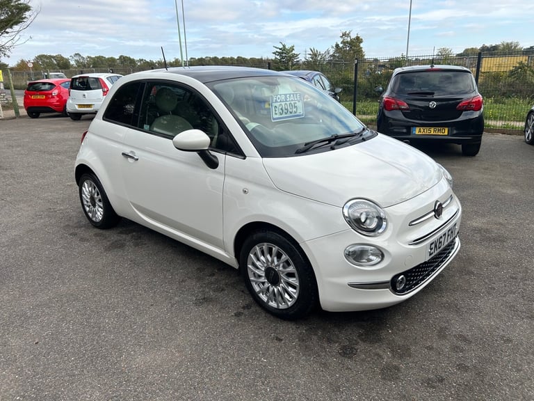 image for Fiat 500 Lounge 1.2 3dr 2017 (67) Petrol - Hatchback - Manual
