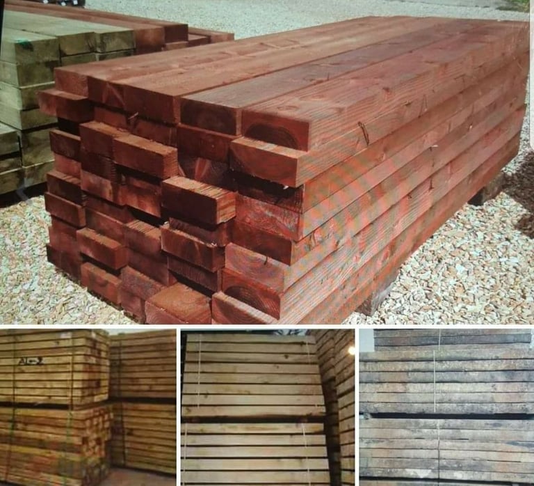Timber sleepers 