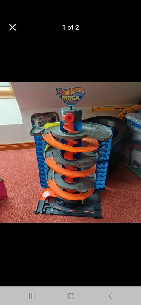 image for Hotwheels car garage 