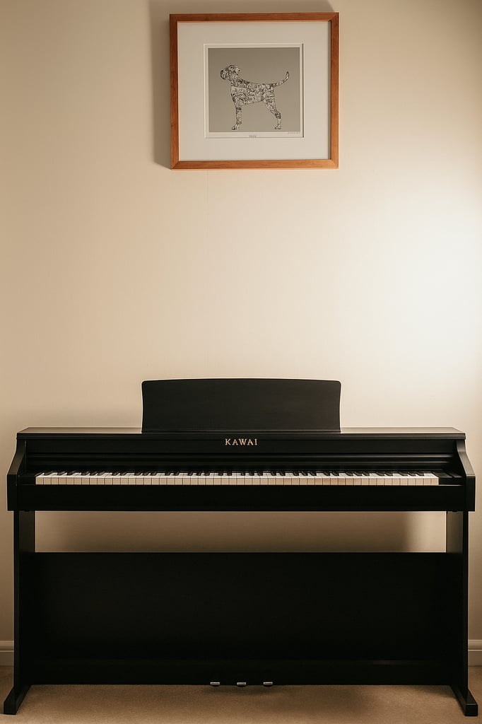 image for Kawai KDP120 Digital Piano, Satin Black