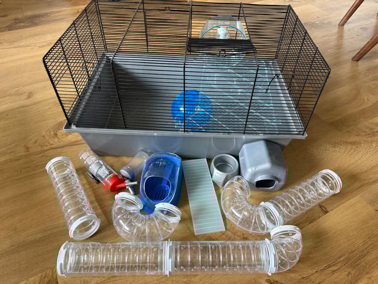 image for Hamster cage and accessories