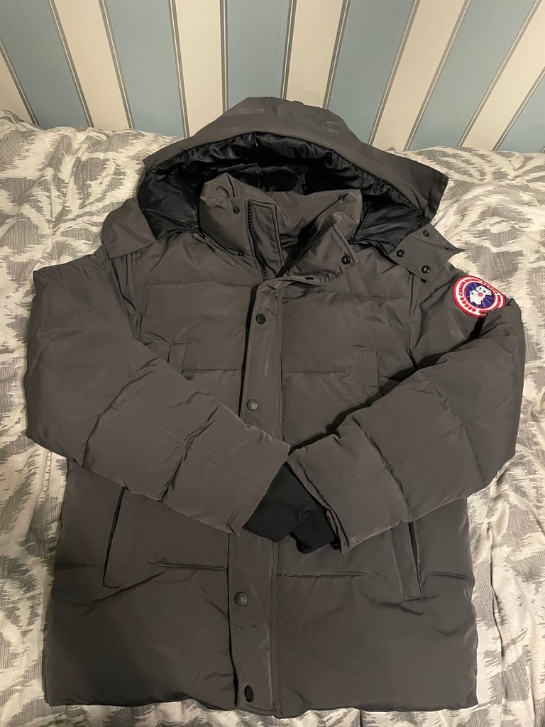 image for Grey Canada Goose Wyndham parka 