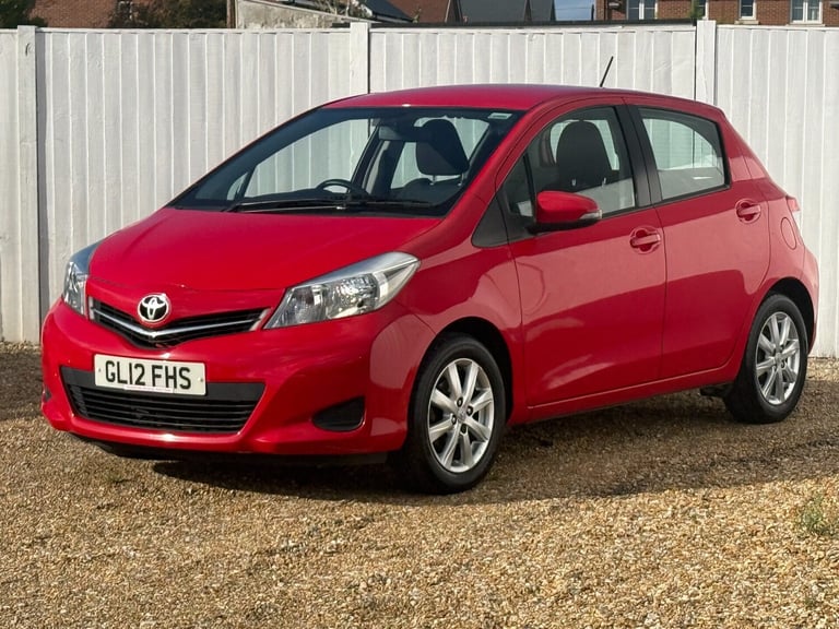 2012 Toyota Yaris **SORRY NOW SOLD** Hatchback Petrol Manual