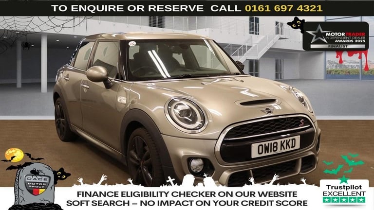 2018 MINI Hatch 2.0 Cooper S Hatchback 5dr Petrol Steptronic Euro 6 (s/s) (192 ps) Hatchback Petr...