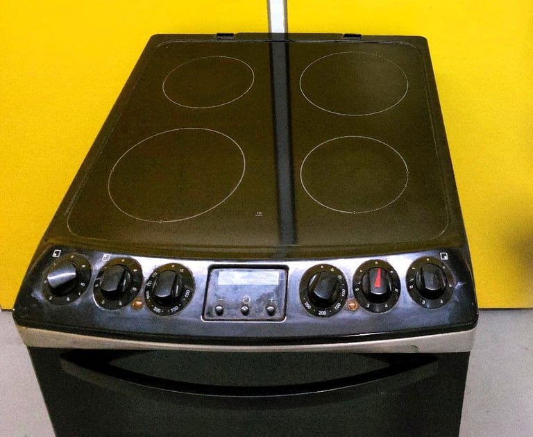 Zanussi 55cm Double Oven Electric Cooker