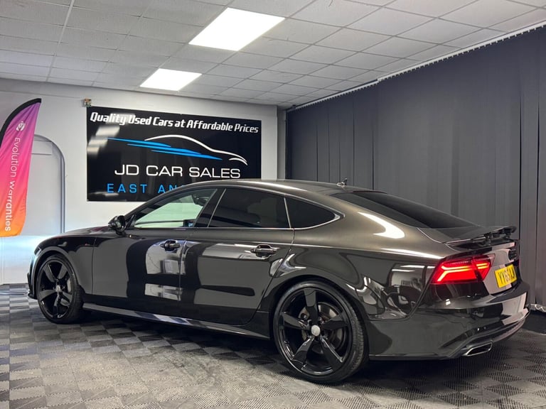 2015 Audi A7 3.0 TDI Quattro 272 Black Edition 5dr S Tronic HATCHBACK DIESEL Automatic