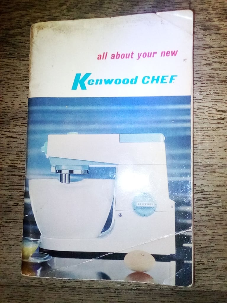 Kenwood.  Chef.  Book 