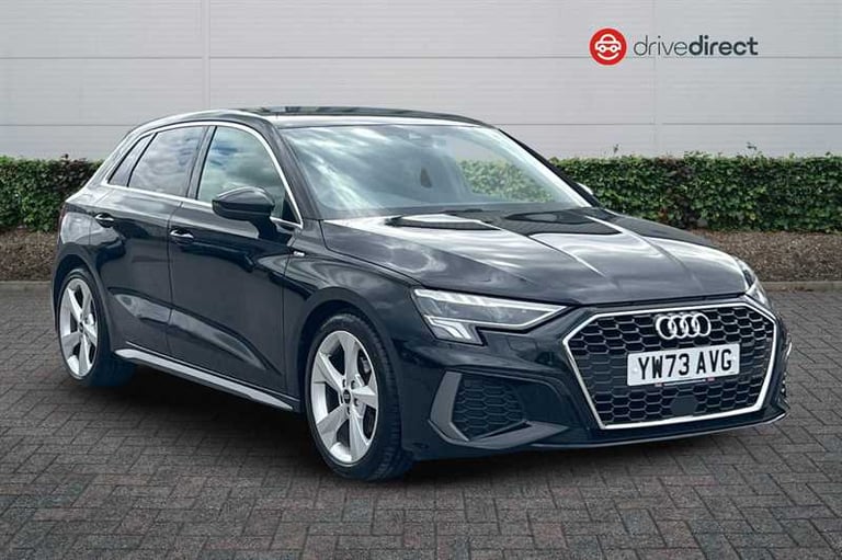 image for 2024 Audi A3 1.0 TFSI 30 S line Sportback 5dr Petrol S Tronic Euro 6 (s/s) (110 ps) Hatchback Pet...