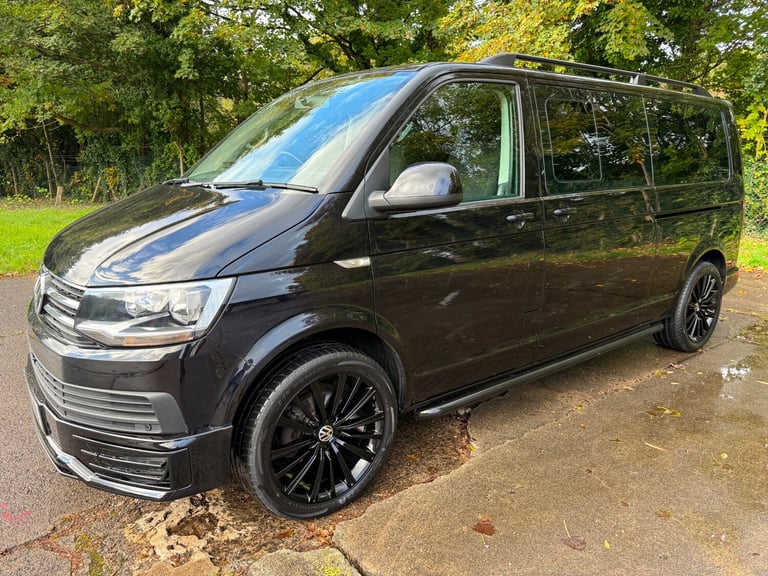 2018 VOLKSWAGEN TRANSPORTER T6 TDI 150 7 SPEED DSG AUTO 8 SEAT SHUTTLE SE LWB