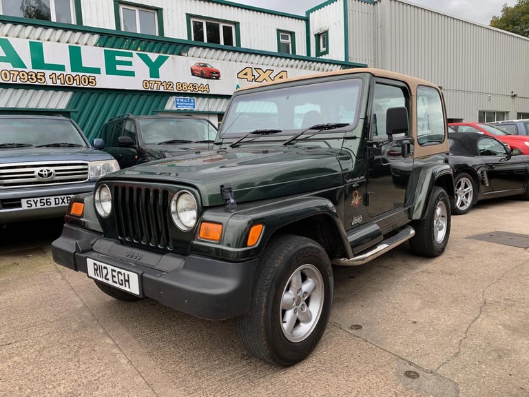 1997 RHD Jeep Wrangler 4.0L SAHARA TJ SERIES 5-SP MANUAL (LOW MLS) CLASSIC CAR 