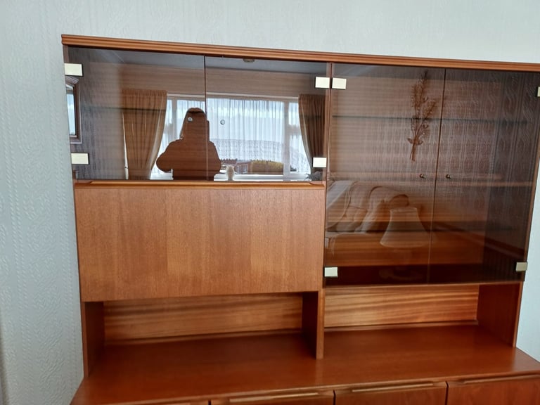 Morris of Glasgow Teak Display Unit