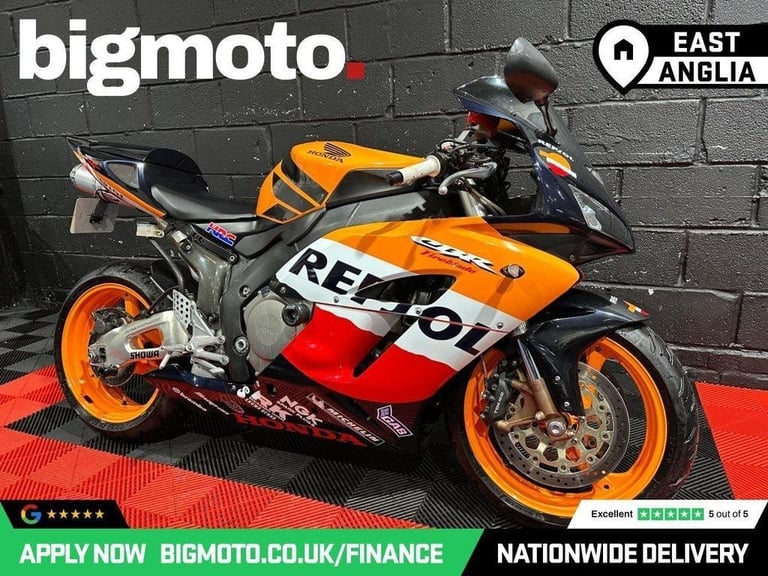 2005 05 HONDA CBR1000RR FIREBLADE FINANCE SPECIALISTS APPLY NOW