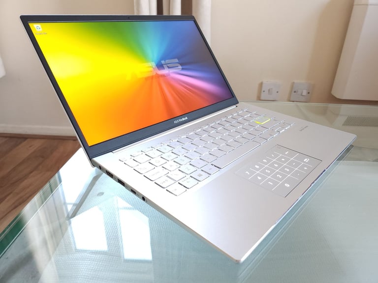 ❤️ ASUS VivoBook S14 i5-10210 8GB RAM 256GB SDD LED NumberPad Harman Kardon Pearlescent White Laptop