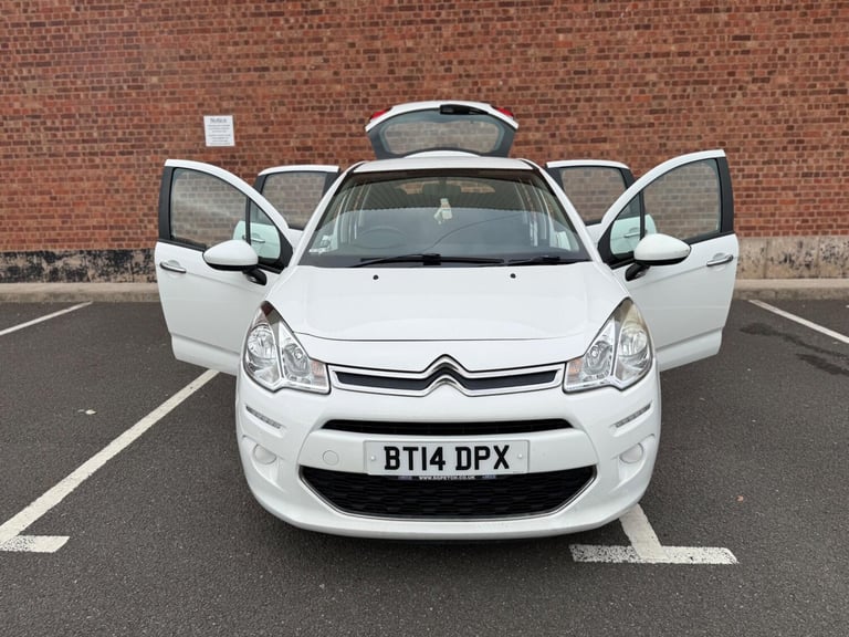 2014 Citroen C3 1.0 VTi VTR+ Euro 5 5dr HATCHBACK Petrol Manual