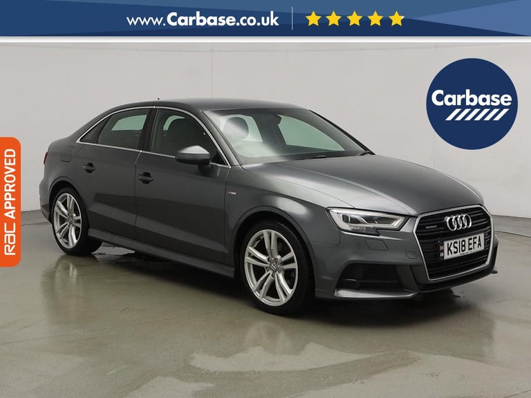 2018 Audi A3 2.0 TFSI Quattro S Line 4dr S Tronic SALOON PETROL Automatic