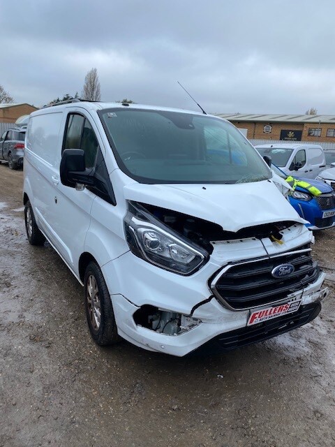2018 Ford Transit Custom 2.0 EcoBlue 130ps Low Roof Limited DAMAGED REPAIRABLE SALVAGEVan PANEL V...
