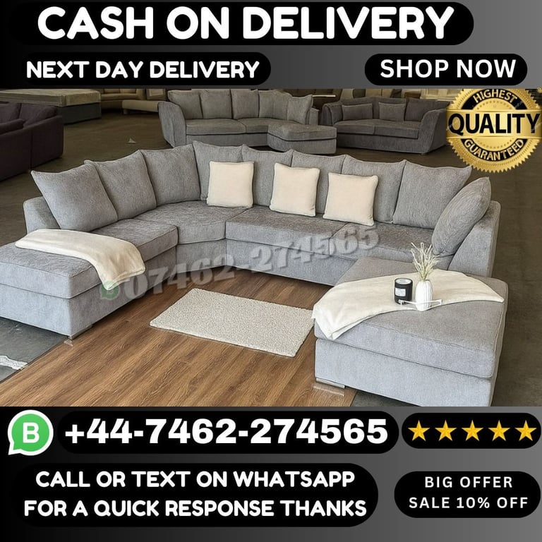 U-Shaped Sofas Perfect for Spacious UK Living Rooms
