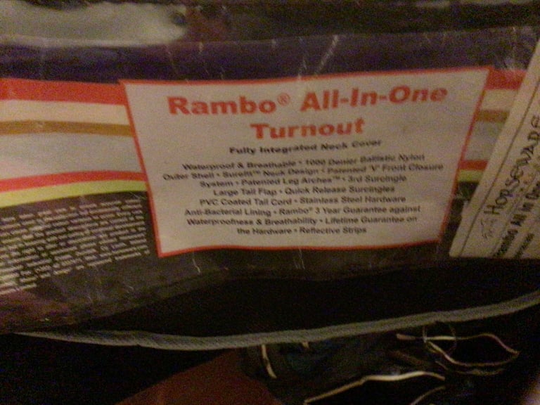 Burgundy Rambo Horse Rug